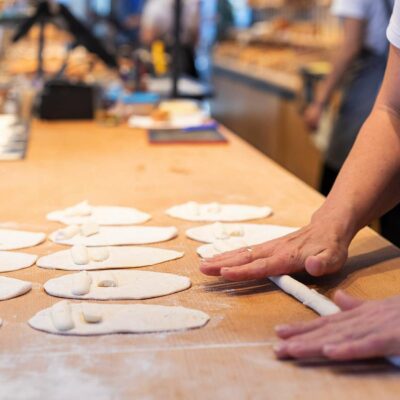 Taborland Schaubaeckerei, hier wied frisch gebacken