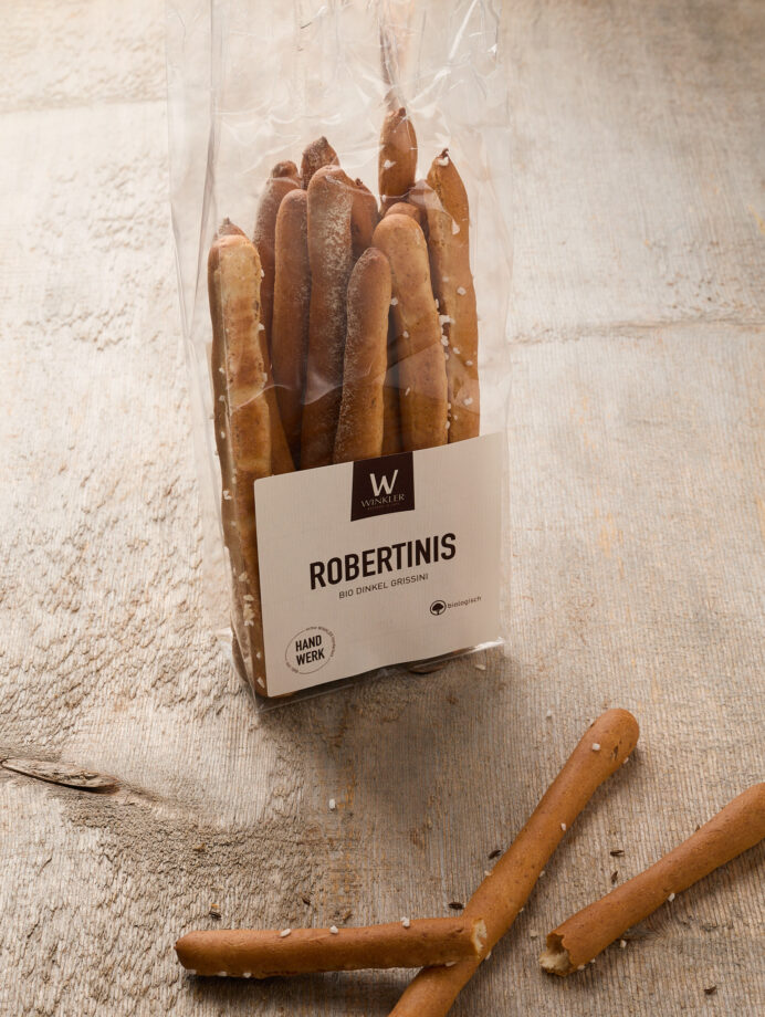 Robertinis – Dinkel Grissini