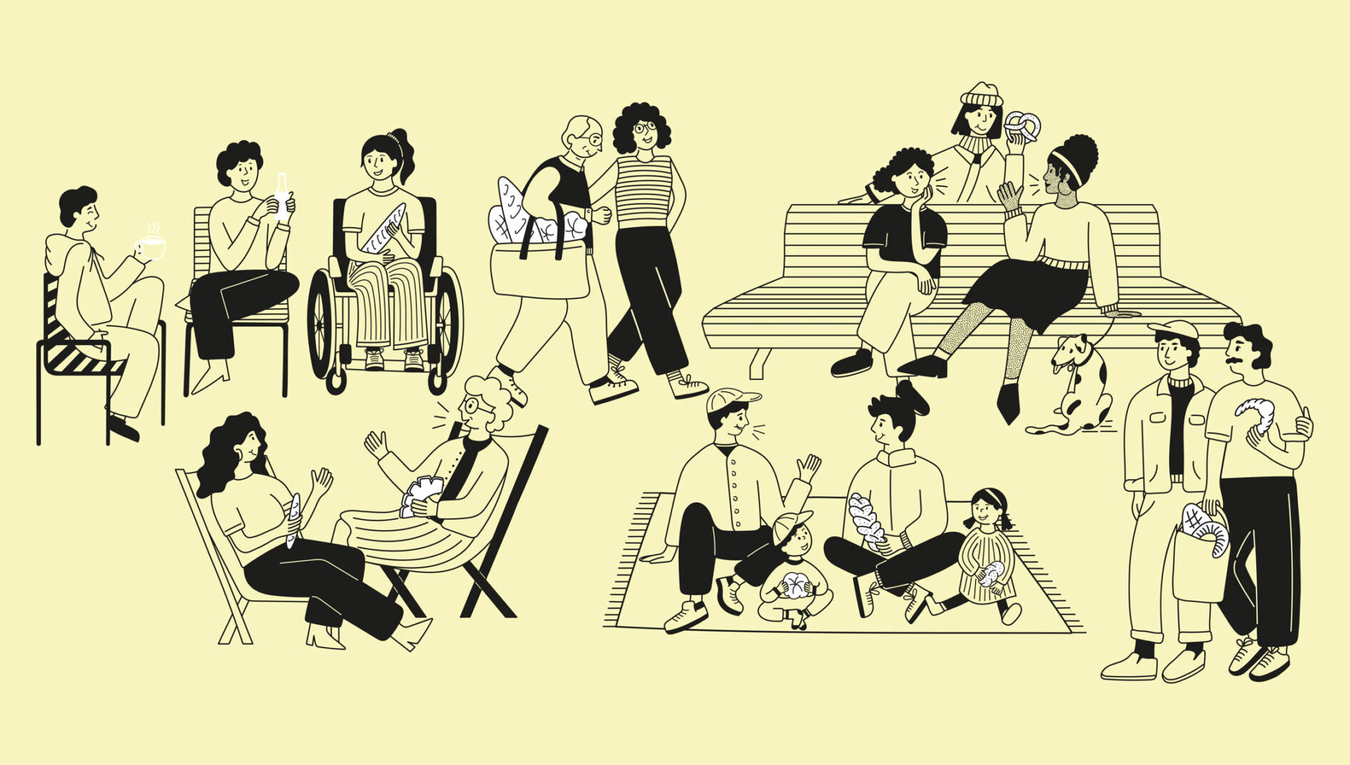 Illustrationen von Winkler Momenten