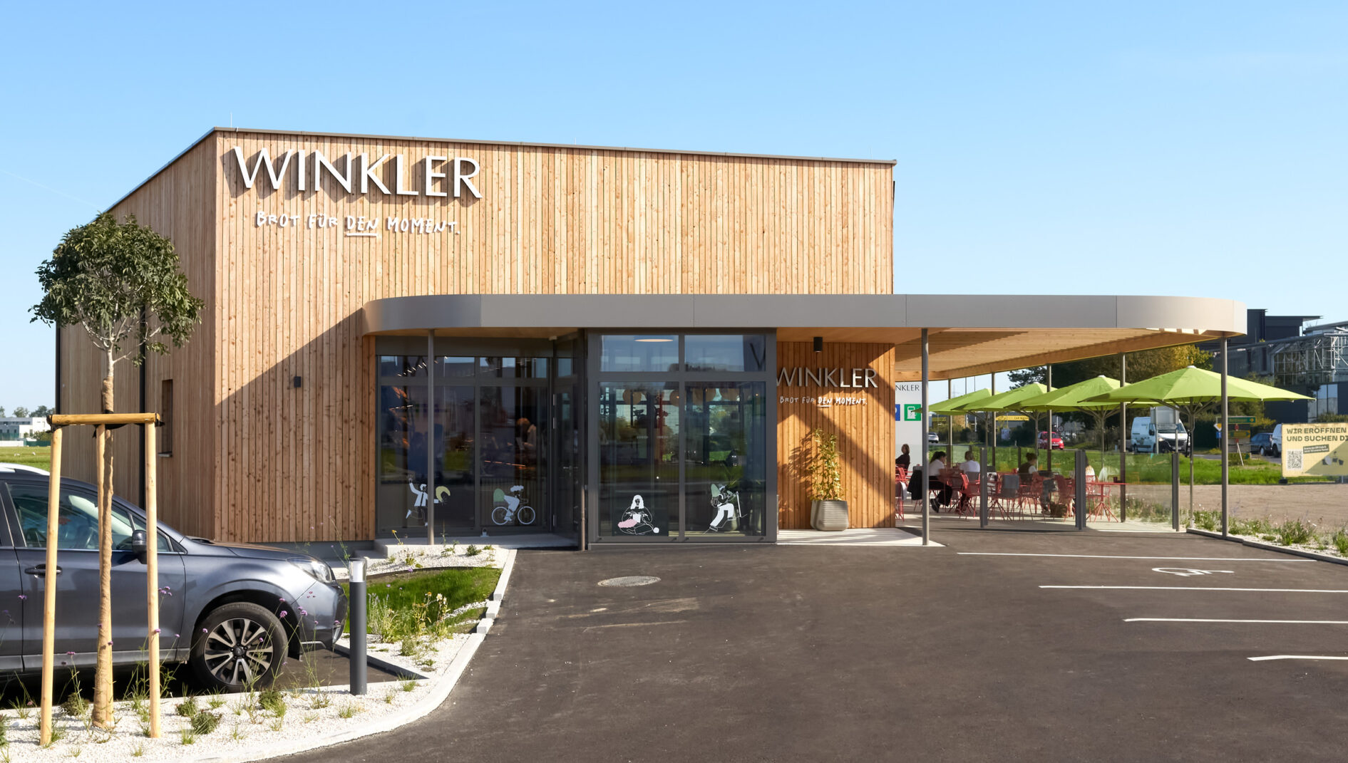 Neue Filiale der Bäckerei Winkler in Asten.